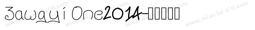 Zawgyi One2014字体转换